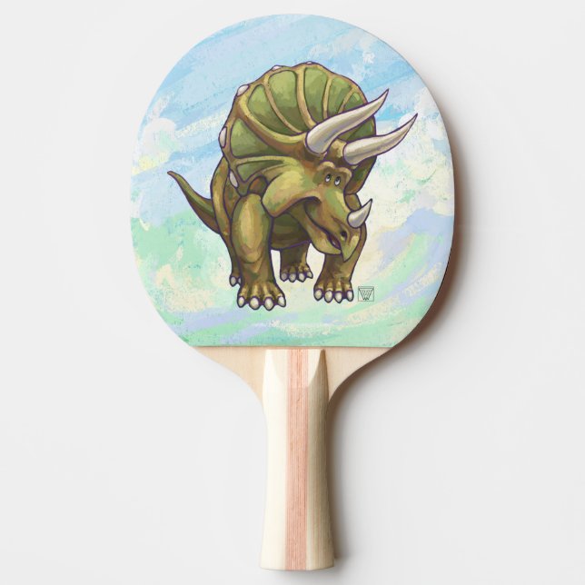 Raquette De Ping Pong Triceratops Cadeaux & Accessoires (Devant)