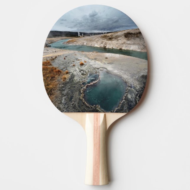 Raquette De Ping Pong Trou bleu (Devant)