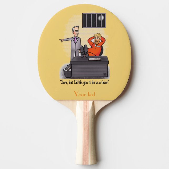 Raquette De Ping Pong Trump Ping Pong Paddle (Devant)
