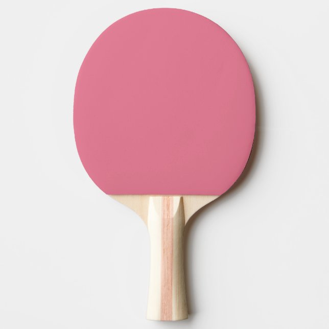 Raquette De Ping Pong Tulipe Tendance Rose Couleur Uni (Devant)