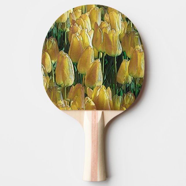 Raquette De Ping Pong Tulips Sunshine Yellow (Devant)