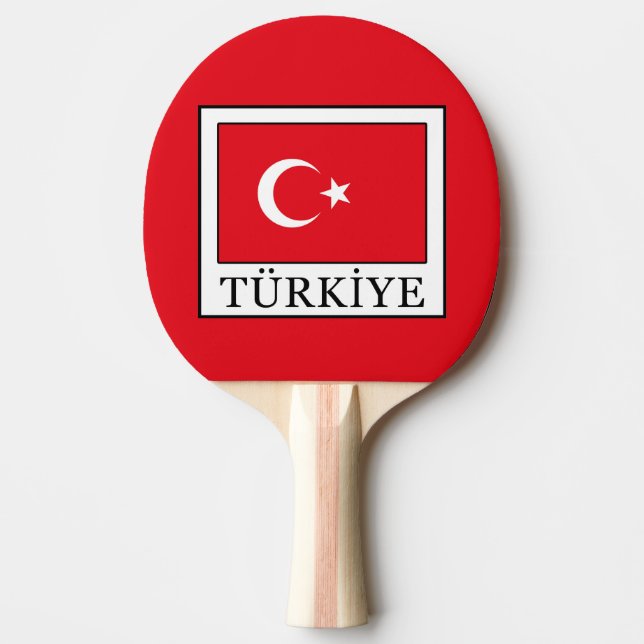 Raquette De Ping Pong Türkiye (Devant)