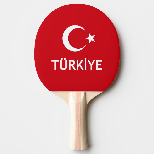Raquette De Ping Pong Türkiye (Devant)