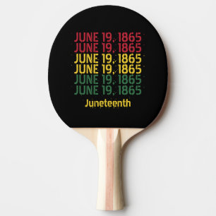 Raquette De Ping Pong Typographie Histoire des Noirs 19 juin 1865 1865