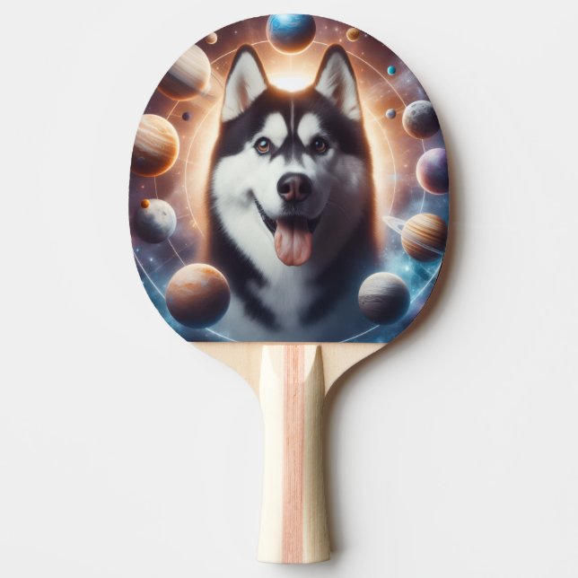 Raquette De Ping Pong Um PET no espaço (Devant)
