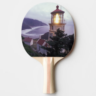 Raquette De Ping Pong Une journée brumeuse sur la côte de l'Oregon à Hec