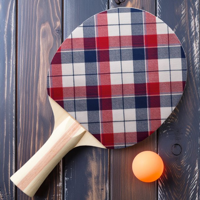 Raquette De Ping Pong Uni Plaid (Créateur téléchargé)