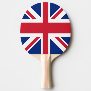 Raquette De Ping Pong Union Jack - Drapeau du Royaume-Uni