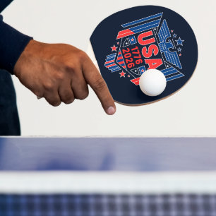 RAQUETTE DE PING PONG USA 1776-2026