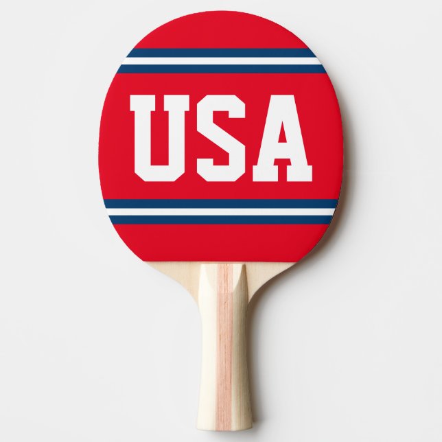 Raquette De Ping Pong USA Ping Pong Paddle (Devant)