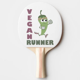 Raquette De Ping Pong Vegan Runner - Poivre coureur