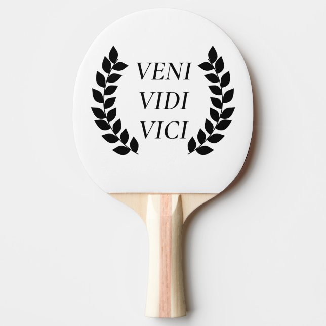 Raquette De Ping Pong Veni Vidi Vici (Devant)