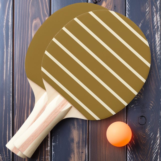 Raquette De Ping Pong Vent Chaud du Désert Rayé et Uni (Créateur téléchargé)