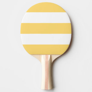 Raquette De Ping Pong Vertikas Jaune Et Blanc