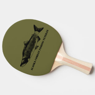 Raquette De Ping Pong Vétérinaire de la pêche de combat de l'Alaska