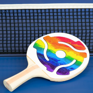 Raquette De Ping Pong Vibran de l'adaptateur d'enregistrement SlipperyJo