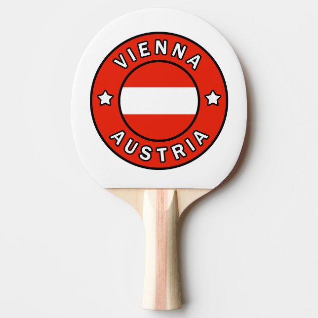 Raquette De Ping Pong Vienne Autriche (Devant)