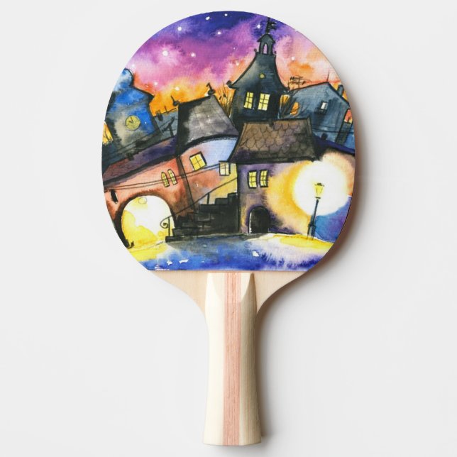 Raquette De Ping Pong Ville (Devant)