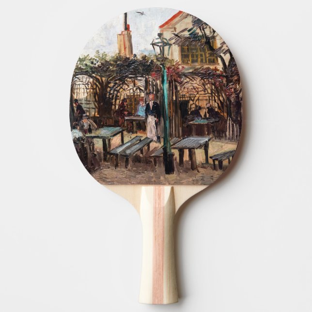 Raquette De Ping Pong Vincent Van Gogh - La Guinguette sur Montmartre (Devant)