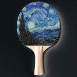 Raquette De Ping Pong Vincent Van Gogh Starry Nuit Vintage Art<br><div class="desc">Vincent Van Gogh Starry Nuit Vintage Art Ping Paddle Ping Ping</div>