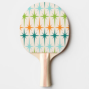 Raquette De Ping Pong Vintage Déclenches géométriques Ping Paddle