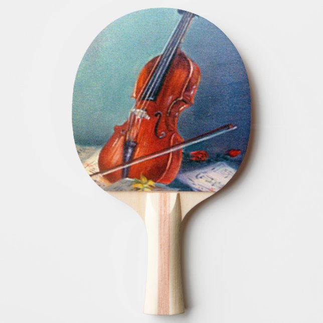 Raquette De Ping Pong Violon/Violon (Devant)