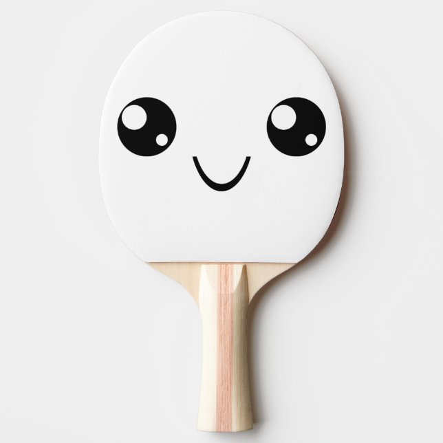 Raquette De Ping Pong Visage souriant (Devant)