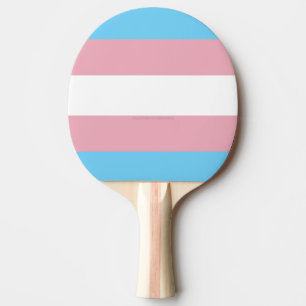 Raquette De Ping Pong Visibilité du drapeau de fierté transgenre de Slip