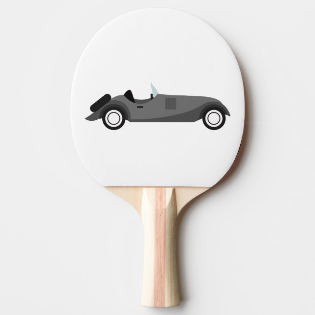 Raquette De Ping Pong Voiture cool classique (Devant)
