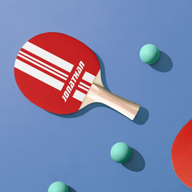 Raquette De Ping Pong Votre nom Couleurs entièrement personnalisées Coul (Créateur téléchargé)
