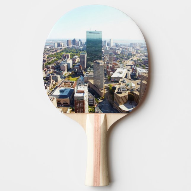 Raquette De Ping Pong Vue aérienne de Boston 2 (Devant)