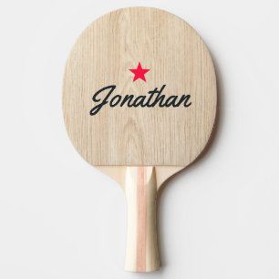 Raquette De Ping Pong White Pine Vintage Étoile Signature