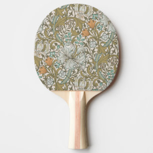 Raquette De Ping Pong William Morris Golden Lily Blue Gold Classic