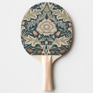 Raquette De Ping Pong William Morris Severn Floral Garden Flower Classic