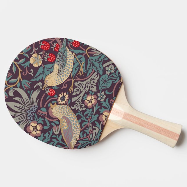 Raquette De Ping Pong William Morris Strawberry Thief Ping Pong Paddle (Côté)