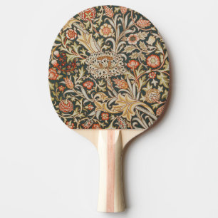 Raquette De Ping Pong William Morris Trent Garden Flower Classic Botanic