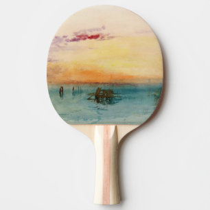 Raquette De Ping Pong William Turner - La lagune près de Venise au couch