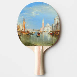 Raquette De Ping Pong William Turner - Venise, le Dogana et San Giorgio