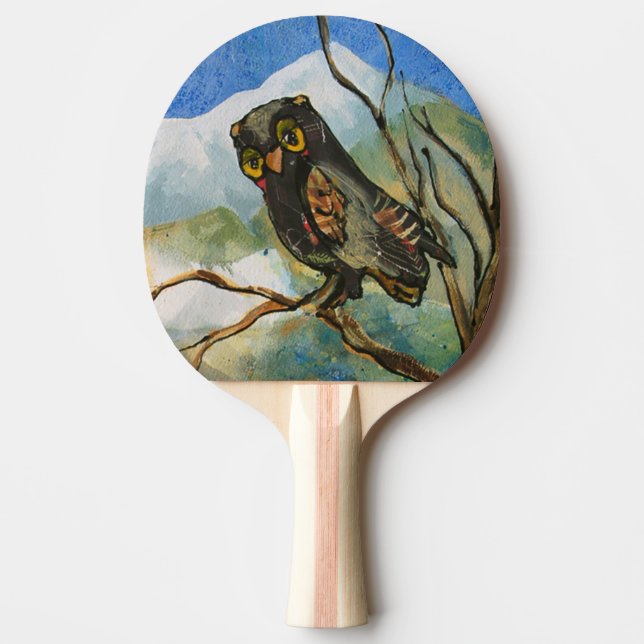Raquette De Ping Pong Wise Old Owl (Devant)