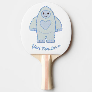 Raquette De Ping Pong Yeti pour l'amour