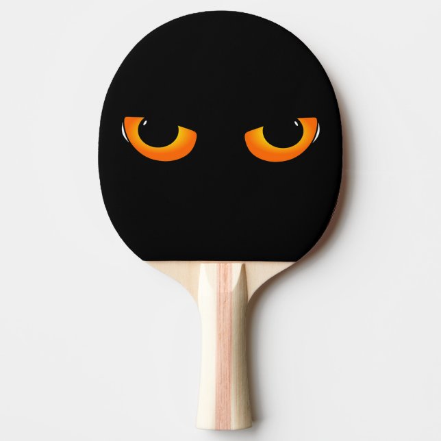 Raquette De Ping Pong Yeux éffrayants (Devant)