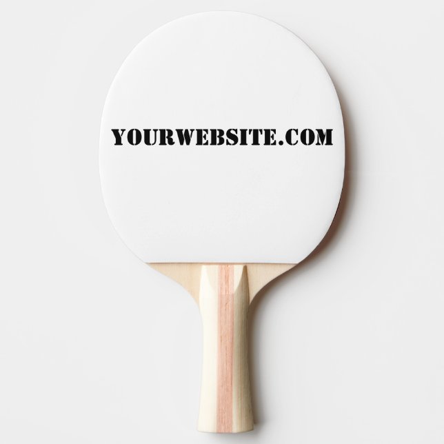 Raquette De Ping Pong YourWebSite.com (Devant)
