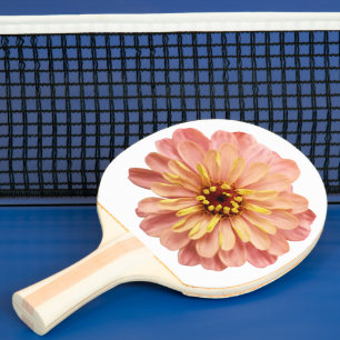Raquette De Ping Pong Zinnia Floral Flower Nature Photo 2 faces Imprimer