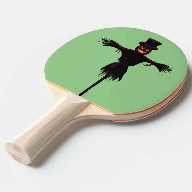 Raquette De Ping Pong Zombie Zone : Halloween Ping Pong Paddle (Devant Angle)