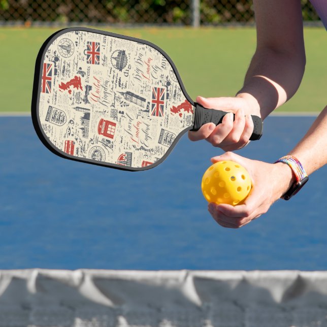 Raquette vintage London Pickleball (Insitu)