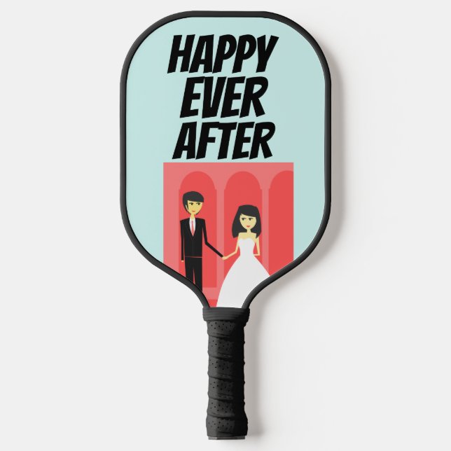 RAQUETTES DE PICKLEBALL CADEAU DE MARIAGE (Recto)