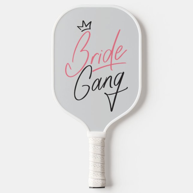 RAQUETTES DE PICKLEBALL GANG DE LA MARIÉE (Recto)