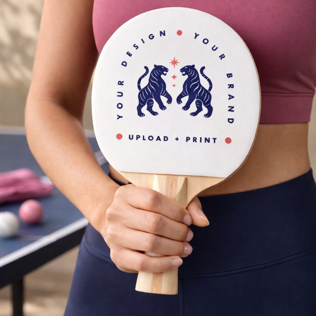 Raquettes de Ping Pong personnalisées | Importatio (Upload your artwork and turn these ping pong paddles into custom branded merch or a stylish gift)