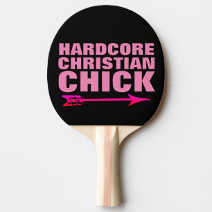 RAQUETTES DE PING PONG POUR ELLE CHRÉTIENNE