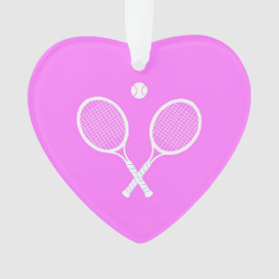 Raquettes de Tennis et Ball Pink Heart